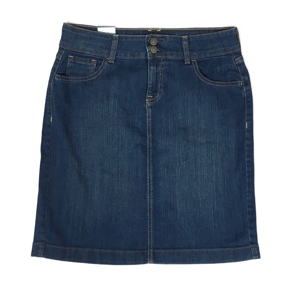Old Navy High Rise Denim Pencil Skirt, Size 4, NWT